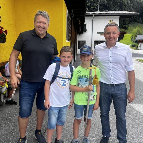 Besuch bei den Schützen