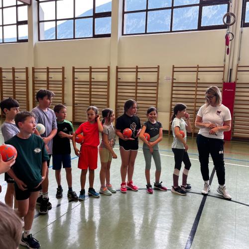 Handballtrainerin